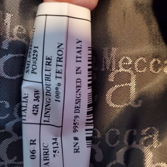 Y2K Mecca Charcoal Plaid Vest Made in Italy 42R-36N Hip Hop Streetwear - Picture 6 of 14